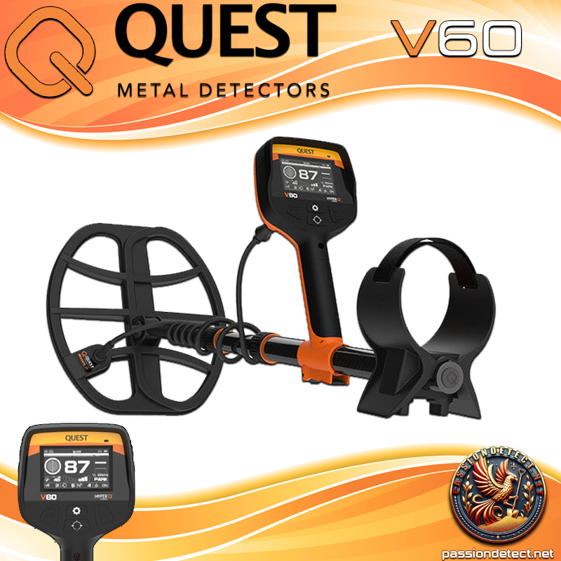 Les détecteurs de métaux 100%polyvalents : Quest V60